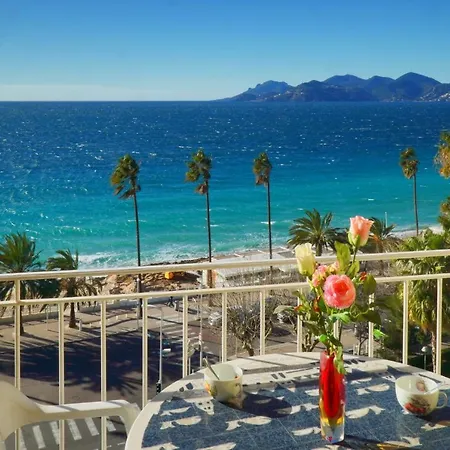 Immogroom- Sea View - Center- Ac- Front Of The Beaches Apartment Cannes